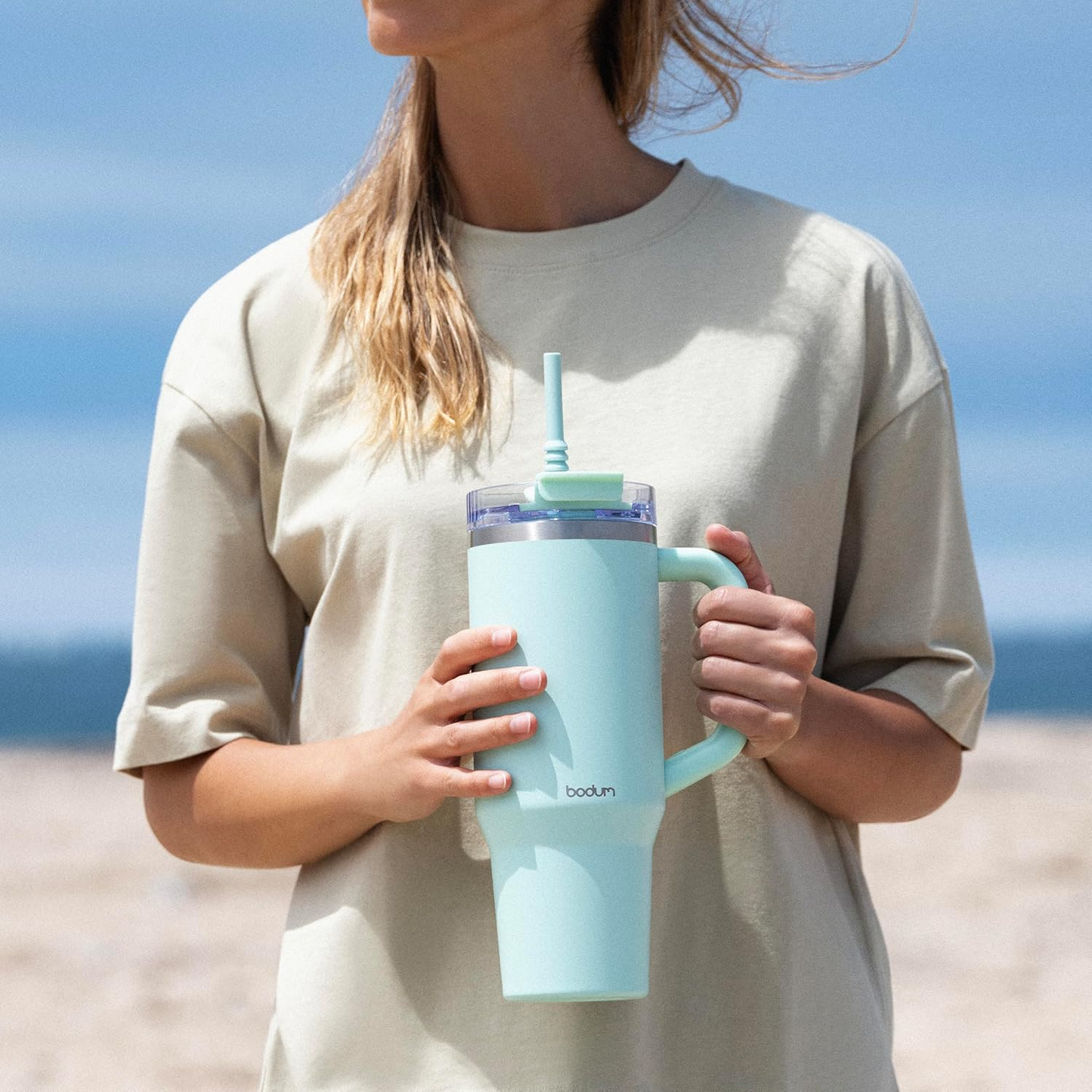 Travel Mug Insulated Tumbler | 1.2 L Creamy Mint