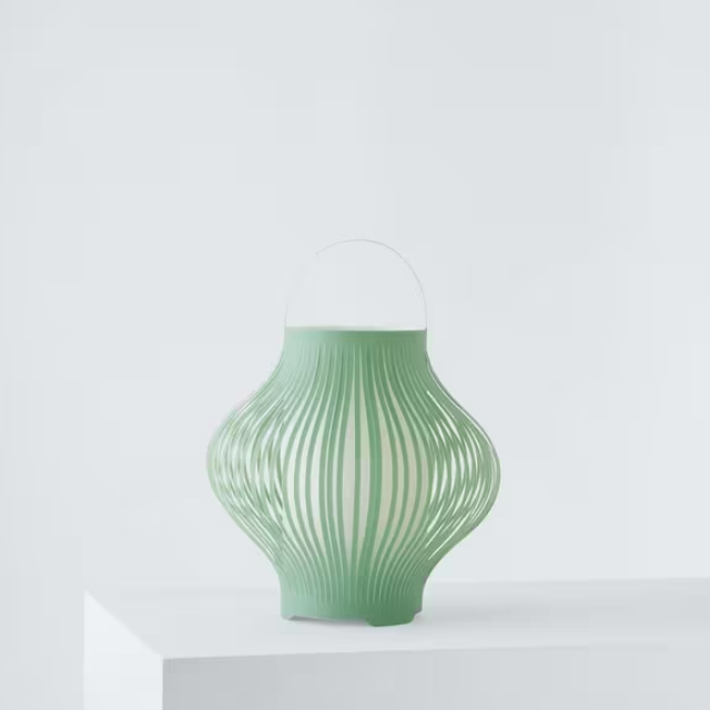 Harmony LED Colour Changing Outdoor Lantern, Agave Green
