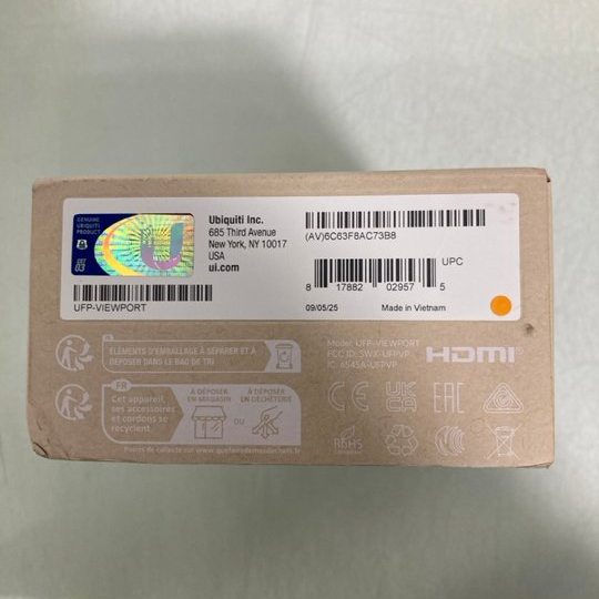 Ubiquiti Networks UniFi Protect Viewport PoE