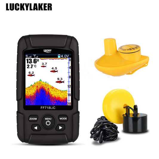 Lucky Laker FF718LiC Bait Boat Fish Finder with Colour Screen & huge 500m Range