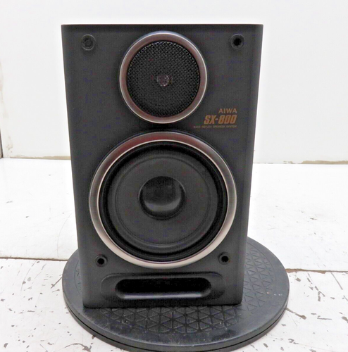 AIWA SX-800 Passive Bookshelf Speakers 6Ohms Rare, Made in Taiwan - product image 1
