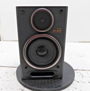 AIWA SX-800 Passive Bookshelf Speakers 6Ohms Rare, Made in Taiwan