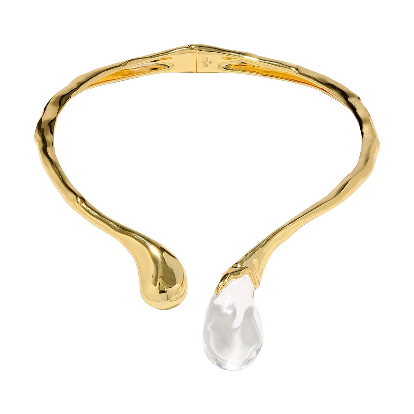 Alexis Bittar Sprout Collar Necklace in 14K Gold Plated w/o Lucite Stone - product image 1