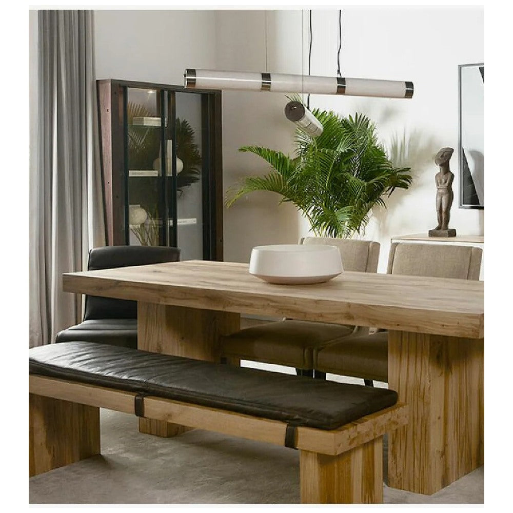 Stream | Hand Turned Marward Marble Light Bar | by Andrew Martin