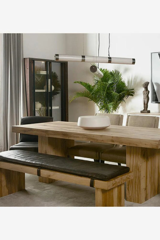 Stream | Hand Turned Marward Marble Light Bar | by Andrew Martin