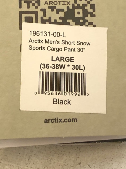 Arctix Men's Essential Snow Pants, Black, Large  (36-3"W) 30" Inseam - product image 5