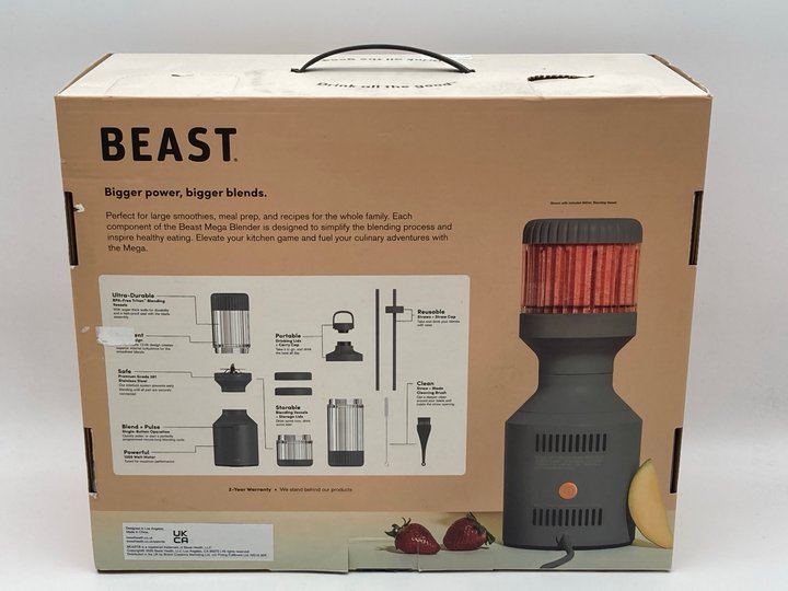 Blender Plus B10 1L Hydration System Pebble Grey