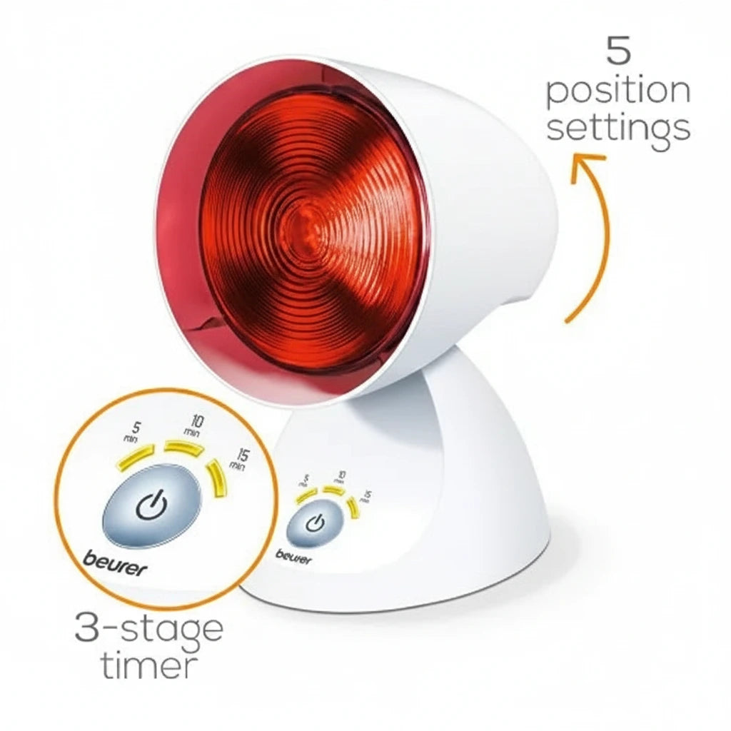 Beurer IL35 InfraRed Heat Lamp 150w With Timer - product image 1