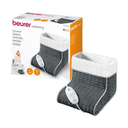 Beurer Wellbeing FW20 Cosy Electric Heated Foot Warmer, Grey - product image 2