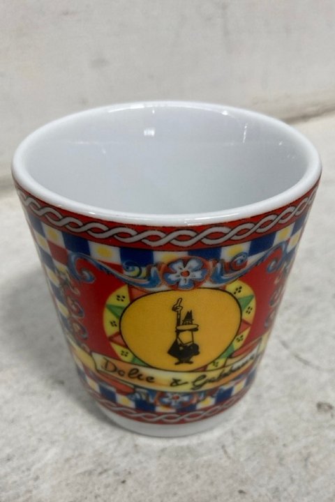 Dolce & Gabbana Moka Espresso Coffee Maker, 6 cup Mediterranean Blue