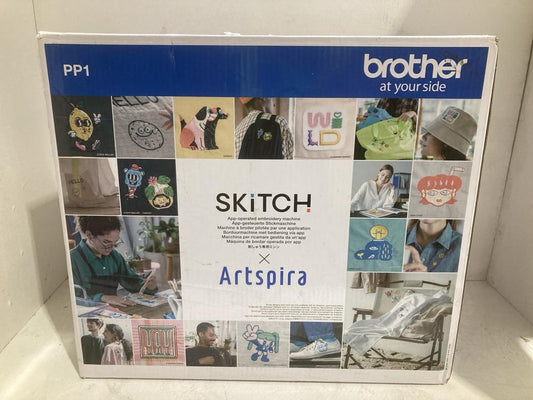 BROTHER PP1 Skitch Single-Needle Machine Artspira App 4” x 4” Embroidery - product image 6