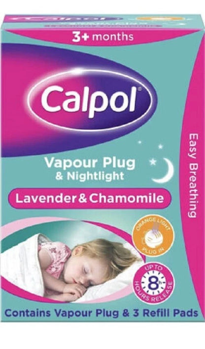 Calpol Vapour Plug & Nightlight (with 3 Refill Pads 3months+) - product image 1