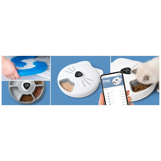 Pixi Smart 6 Meal Feeder | App controlled