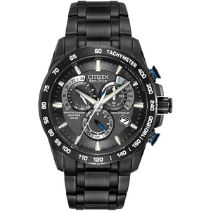 AT4007-54E Men's Eco-Drive Perpetual Calendar Chronograph Bracelet