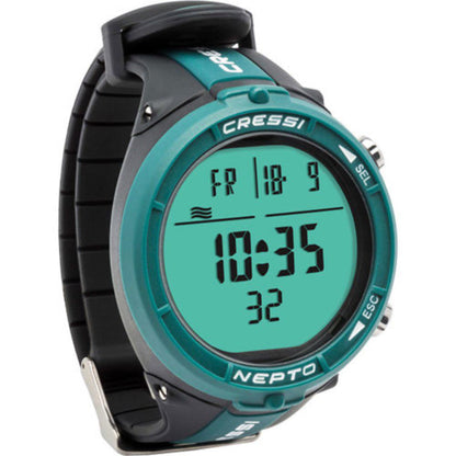 Cressi Nepto Freediving Computer - Black/Green - product image 1