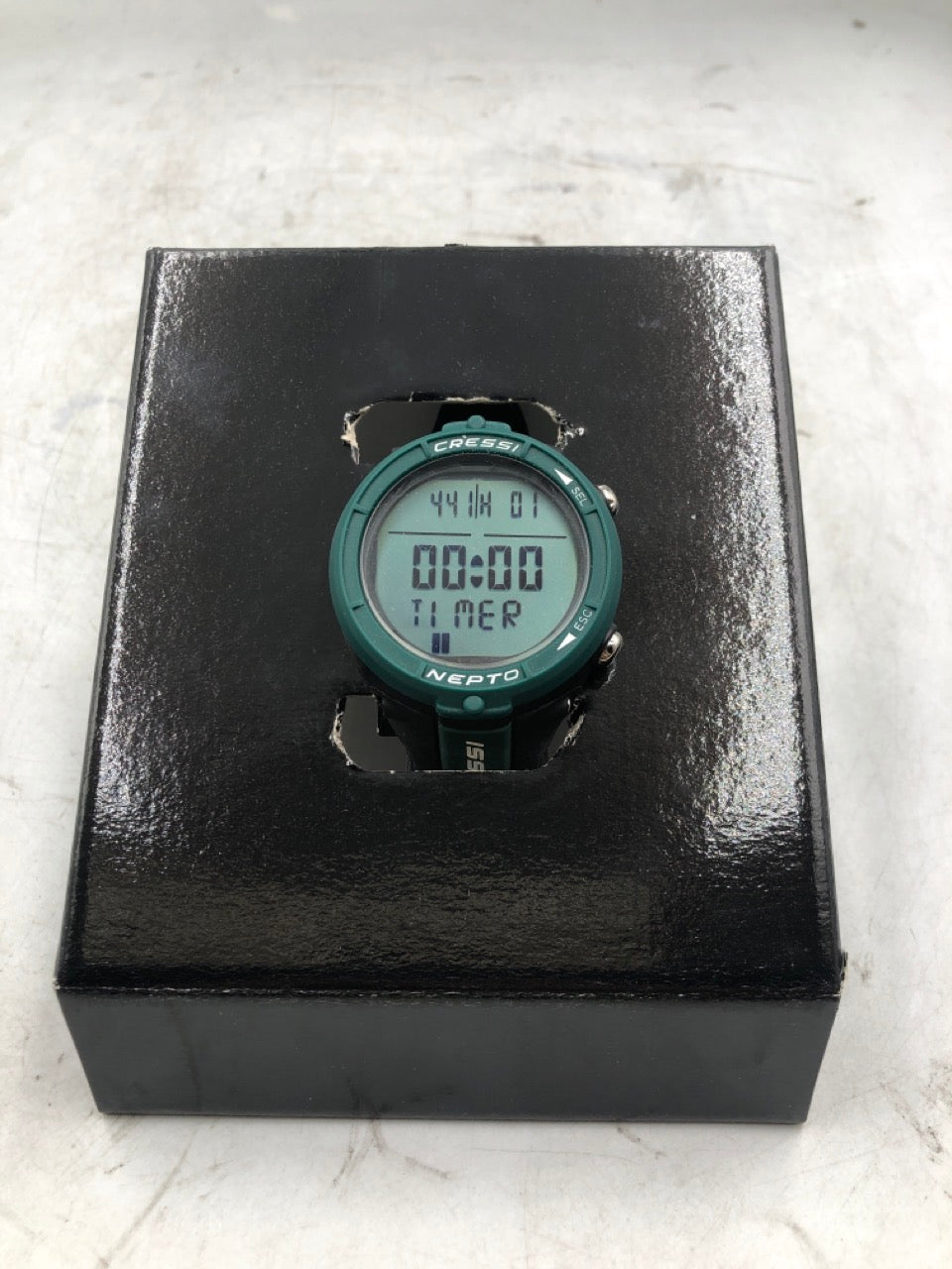Cressi Nepto Freediving Computer - Black/Green - product image 3