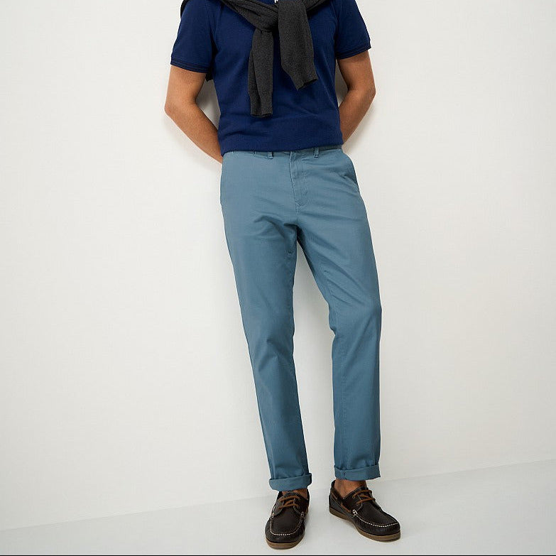 Crew Clothing Slim Chinos - Mallard Blue - 36L - MXG108 BNWT - product image 1