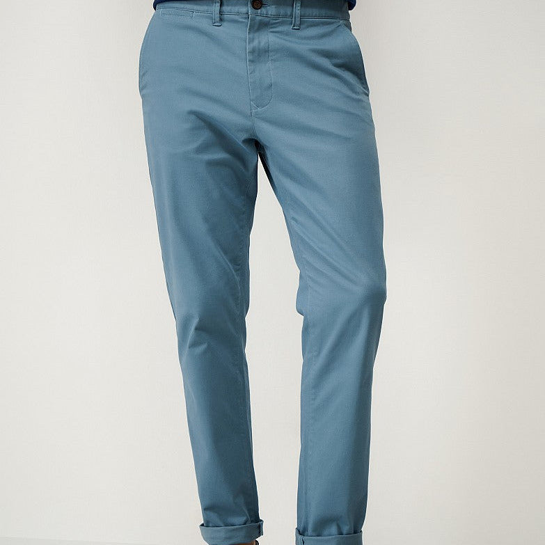 Crew Clothing Slim Chinos - Mallard Blue - 36L - MXG108 BNWT - product image 2