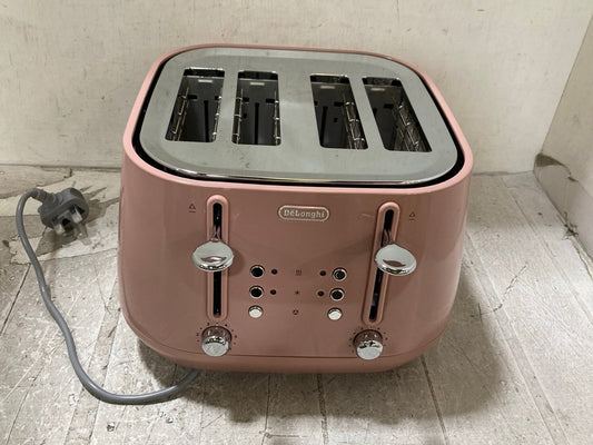 Eclettica 4 Slot Toaster Eclettica Glossy Pink CTY4003.PK