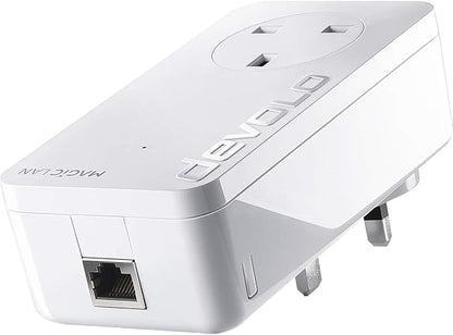 DEVOLO MAGIC 2 Lan Triple 2400 Mbps Pass-Thru Power | Add-On Unit [Sealed - product image 1