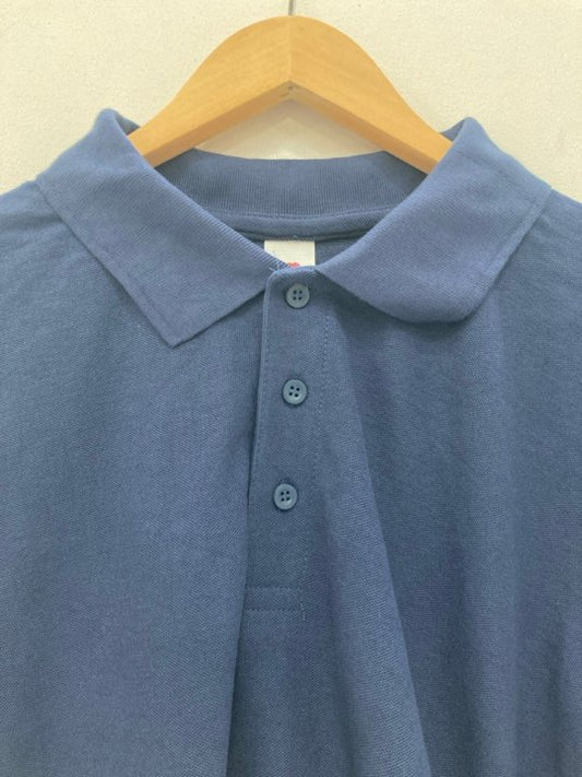 Fruit of the Loom Heavy Cotton Piqué Polo Shirt - Navy Blue, Large - product image 5