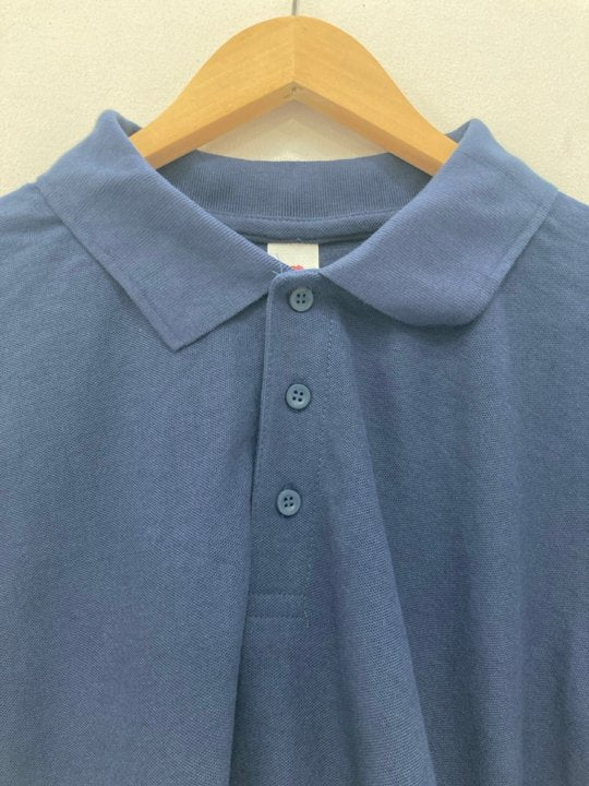 Fruit of the Loom Heavy Cotton Piqué Polo Shirt - Navy Blue, Medium - product image 4