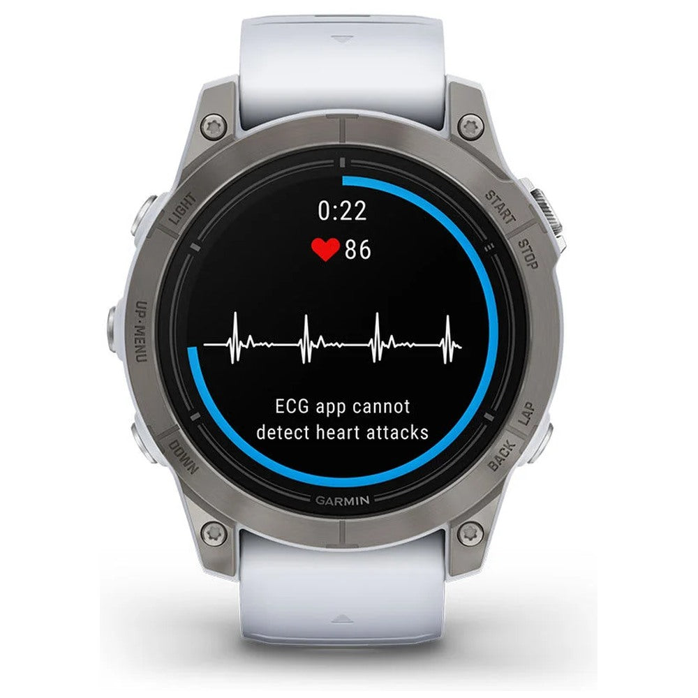 Epix Pro Gen 2 Sapphire Titanium Bezel Watch Black 51mm