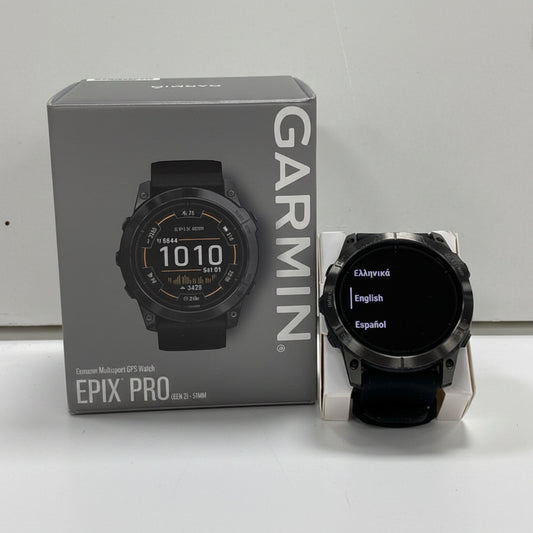 Garmin Epix Pro Gen 2 Sapphire Titanium Bezel GPS Sports Watch Black 51mm - product image 5