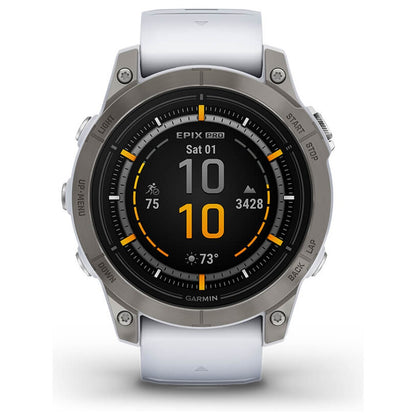 Epix Pro Gen 2 Sapphire Titanium Bezel Watch Black 51mm