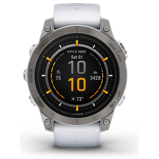 Epix Pro Gen 2 Sapphire Titanium Bezel Watch Black 51mm