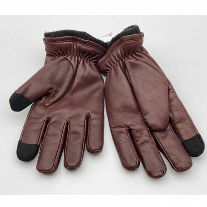 Hestra Men's Leather Gloves, Brown, Size 9 | "John" [23570-750 - product image 5