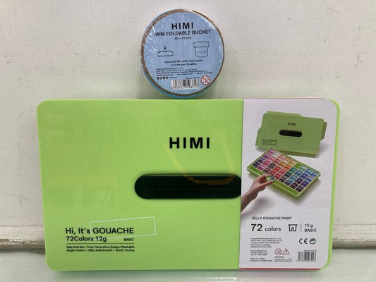 HIMI Gouache Paint Go Pack Set - 72 colours x 12g + Accessories - product image 6