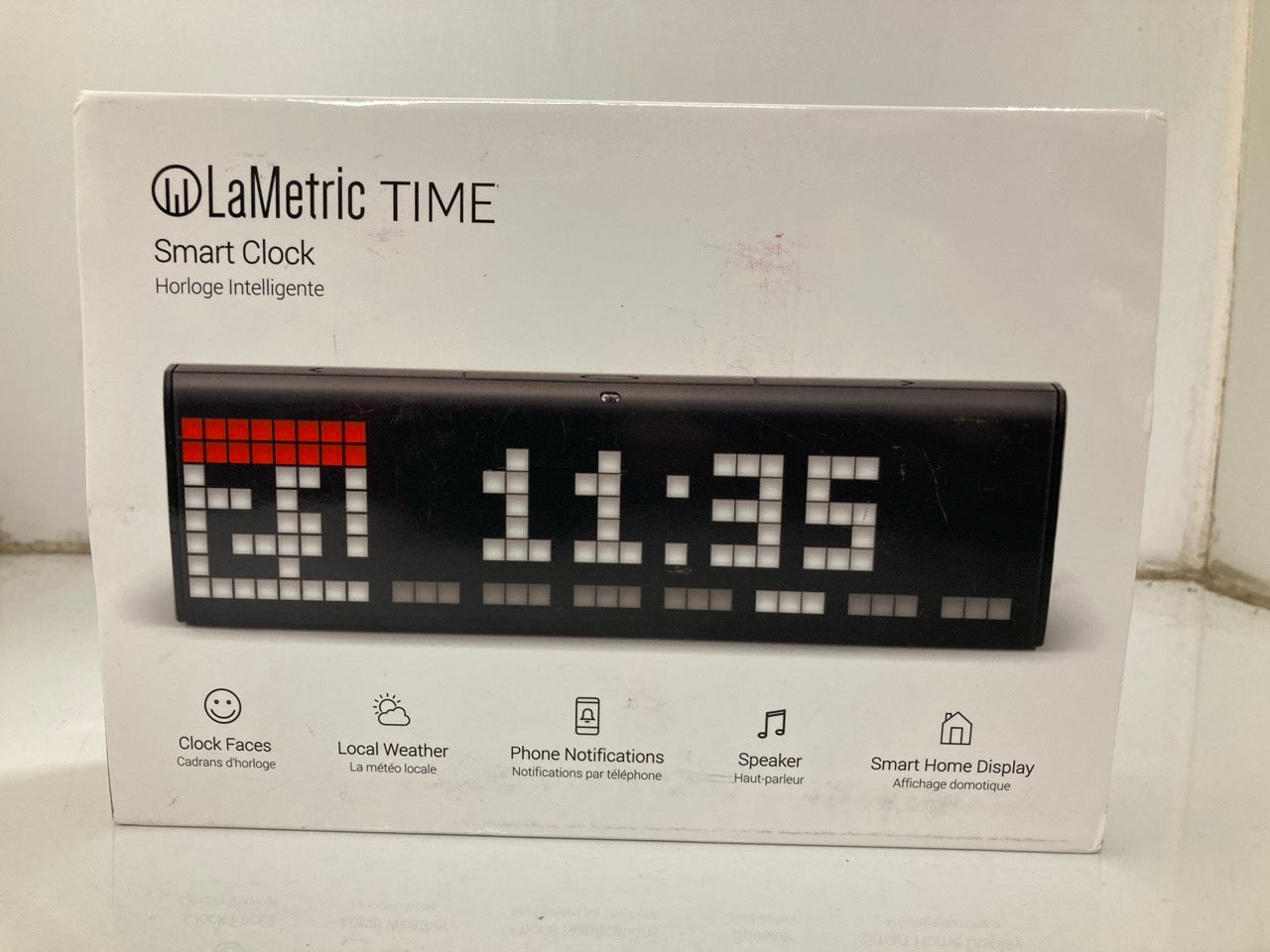 LaMetric Time WiFi Smart Clock, Radio, Message Board, IoT Display [LM37X8 - product image 2