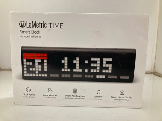 LaMetric Time WiFi Smart Clock, Radio, Message Board, IoT Display [LM37X8 - product image 2