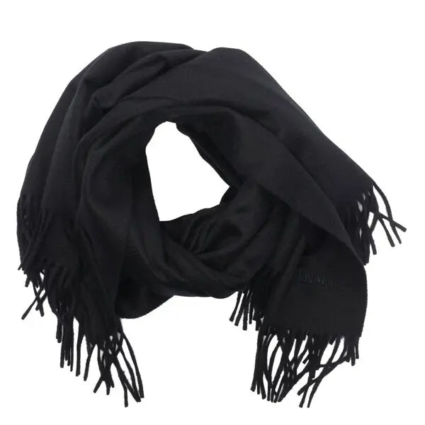 MAX MARA Baci Black Cashmere Scarf - Nero - product image 1