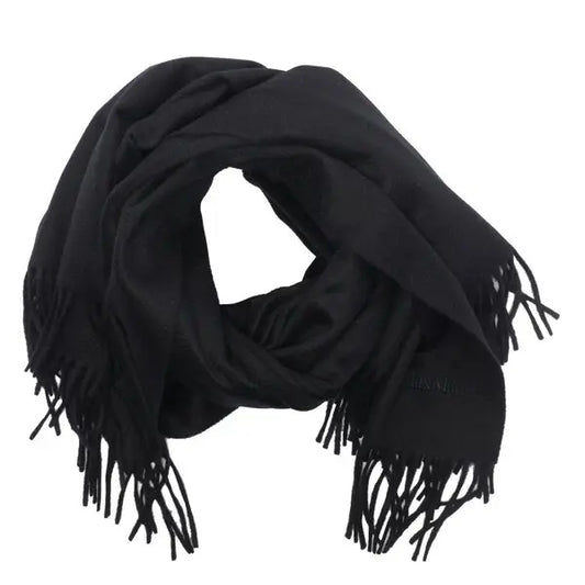 MAX MARA Baci Black Cashmere Scarf - Nero - product image 1