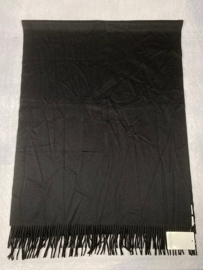MAX MARA Baci Black Cashmere Scarf - Nero - product image 2