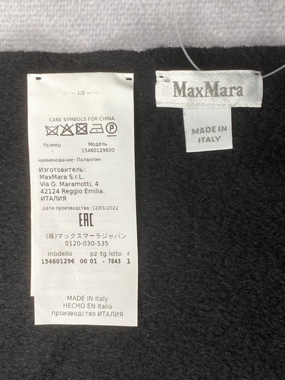MAX MARA Baci Black Cashmere Scarf - Nero - product image 4