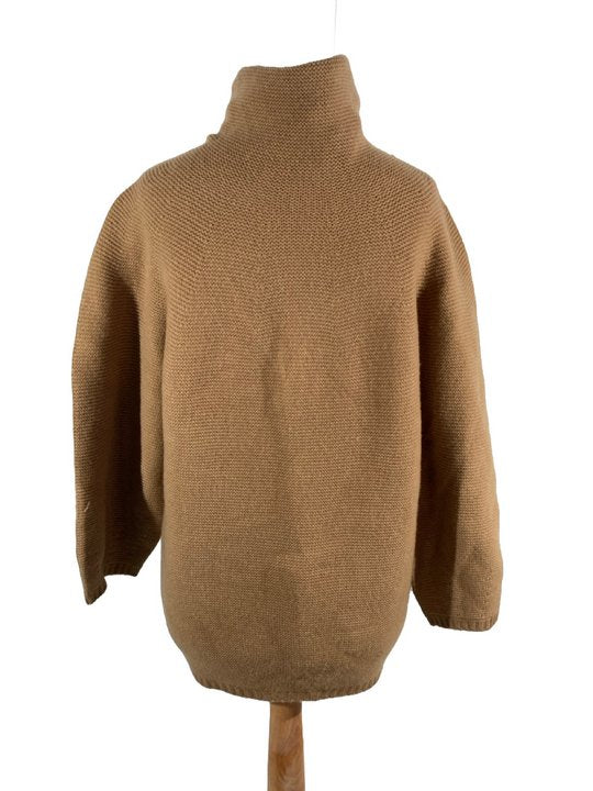 MAX MARA Belgio Wool and Cashmere Sweater Jumper Caramel Brown Medium - product image 5