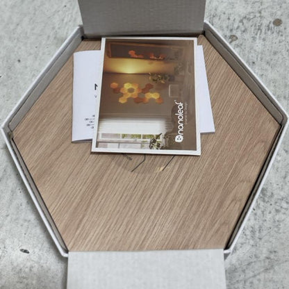 Nanoleaf Elements Hexagon Expansion Pack | Wood Finish| 3 Panels - product image 5