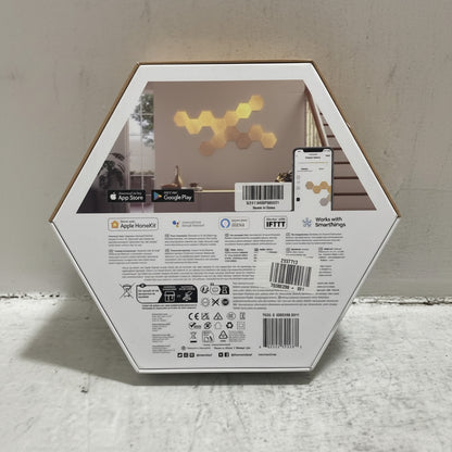 Nanoleaf Elements Hexagon Expansion Pack | Wood Finish| 3 Panels - product image 6