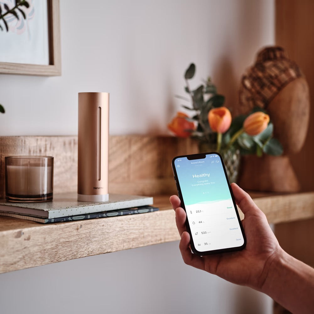 Smart Indoor Air Quality Monitor (Temp, Humidity, Noise, CO2)