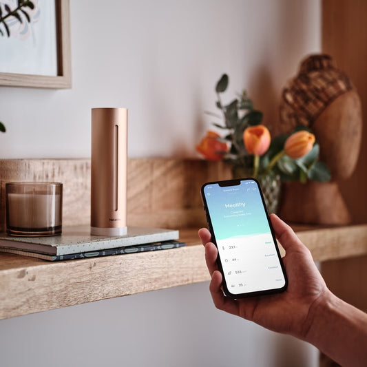 Smart Indoor Air Quality Monitor (Temp, Humidity, Noise, CO2)