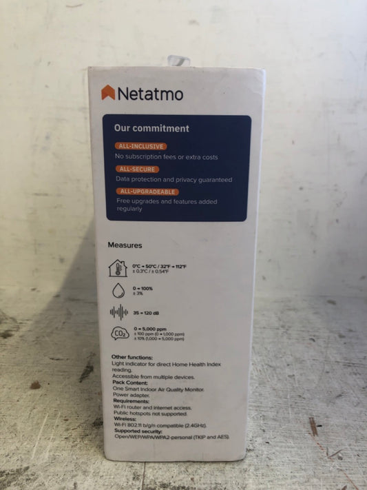 Netatmo Smart Indoor Air Quality Monitor (Temp, Humidity, Noise, CO2) - product image 7