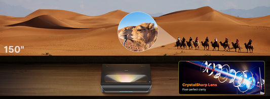 Aurora Pro Ultra Short Throw 4K Tri-Color Laser Projector
