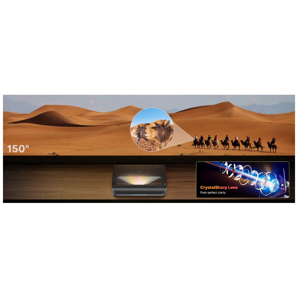 Aurora Pro Ultra Short Throw 4K Tri-Color Laser Projector
