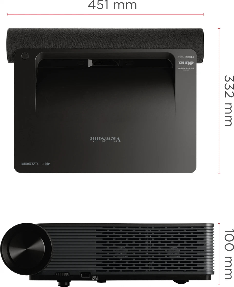 X2000B-4K Projector Ultra Short Throw Black