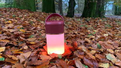 VQ Halo – Portable Bluetooth Speaker & Lantern - Black and Gold Trim - product image 1