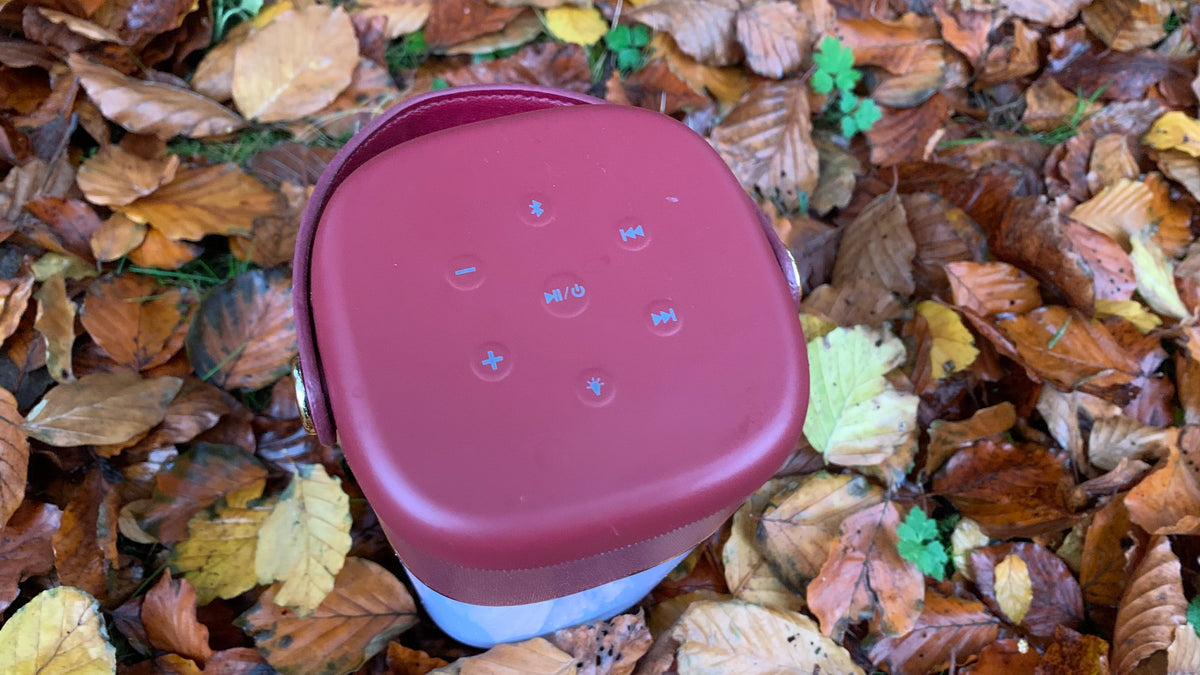 VQ Halo – Portable Bluetooth Speaker & Lantern - Black and Gold Trim - product image 3