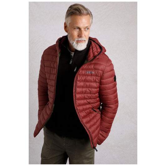 Flete Lightweight Showerproof Padded Jacket (Foxberry) XL